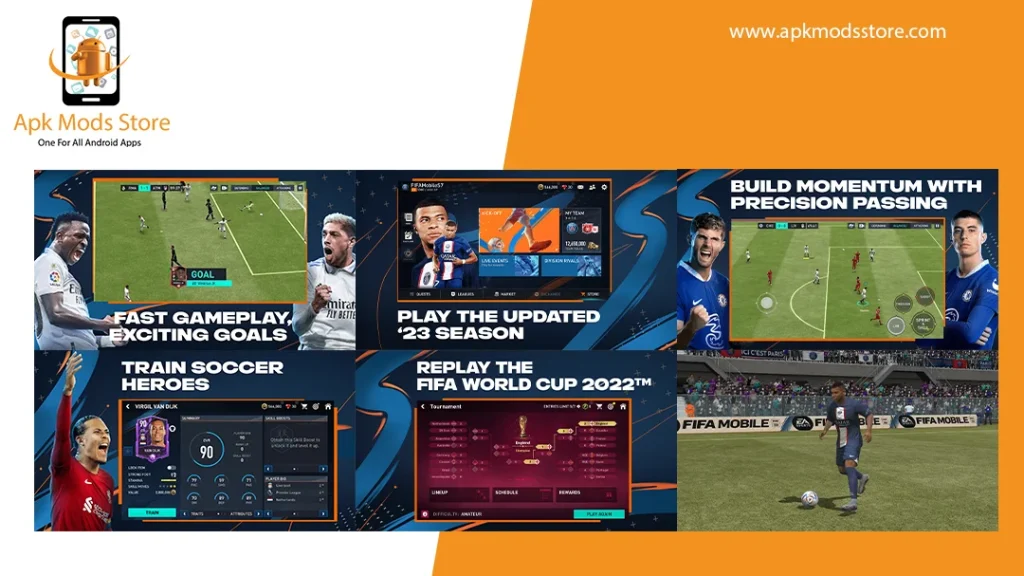 Features Of FIFA Mobile Mod APK.