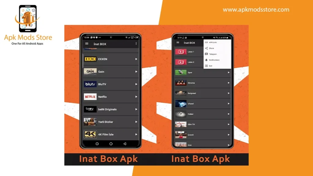 2 Awesome Features of Inat Box TV Pro APK